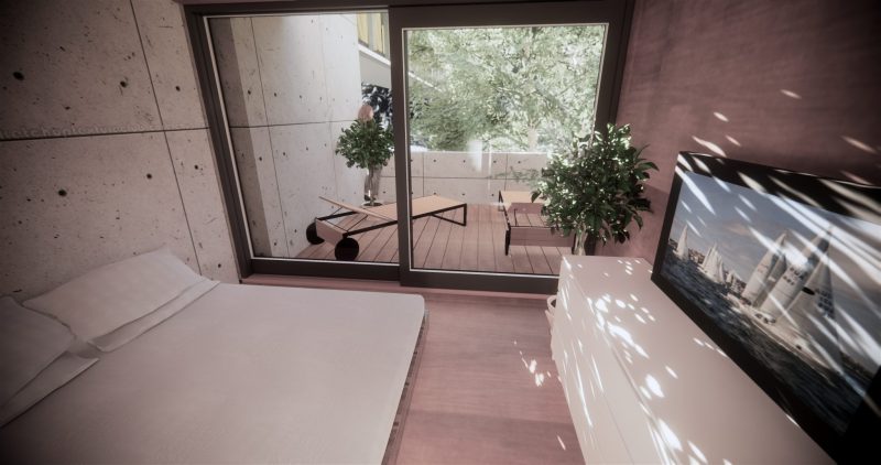 SKY APARTMÁNY & WELLNESS - Apartmán (štúdia)